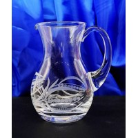 LsG-Kristall Glas Krügel für Milch Kristallglas Hand geschliffen Mais KR-095 3...