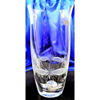 Vase Kristallglas Hand geschliffen Kante WA-138 228 x 120 mm 1 Stück.