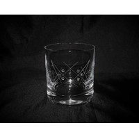 Whisky Glas/ Whiskygläser SWAROVSKI Stein 42 x Hand geschliffen Muster Conni 7...