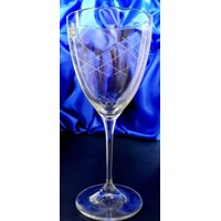 LsG-Crystal Skleničky na červené víno ručně broušené dekor Galaxie dárkové bal...