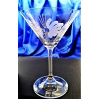 LsG-Crystal Skleničky na Martini/ koktejly ručně broušené dekor Šípek Lara-288...