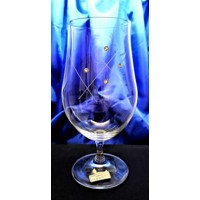 Bier Glas/ Biergläser 24 x Swarovski  Kristall Hand geschliffen Muster Karla Alina-9674 550 ml 6 Stk