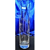 LsG-Crystal Váza sklo křišťál ručně ryté broušen...
