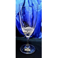 Bier Glas/ Wasser Glas 6 x Swarovski Stein Hand geschliffen Kante Bi-4177 380 ml 2 Stk.