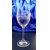 LsG-Crystal Skleničky na bílé víno ručně broušené dekor Růže nostalgika Lara-301 250 ml 6 Ks.