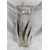 LsG-Crysta Váza skleněná broušená/ rytá křišťál Swarovski krystal zlacená dekor květ s rosou  WA-486 290 x 145 mm 1 Ks.