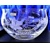 LsG-Crystal Sklo mísa broušená křišťálová s ozdobným dnem dekor Víno MI-490 135 x 210 mm 1 Ks.