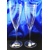 Sekt Glas/ Champagnergläser 36 x Swarovski Kristall Muster Claudia-563 220 ml 6 Stk.