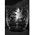 LsG-Crystal Skleničky na pivo / vodu / červené víno ručně broušené lovecký motiv dárkové balení satén LOV-625 410 ml 6 Ks.