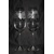 LsG Crystal Skleničky na šampus ručně broušené dekor Vinice Giselle-740 280 ml 6 Ks.