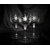 LsG Crystal Skleničky na bílé víno ručně broušené/ ryté dekor Ptactvo Olivia-822 240 ml 6 Ks.