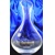 LsG-Crystal Láhev broušená 12 x SWAROVSKI krystal ručně broušená/ rytá dárkové balení satén dekor Karla dekantér-831 1700 ml 1 Ks.