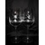 LsG Crystal Skleničky na červené víno ručně broušené ryté dekor Ptactvo dárkové balení satén Viola-866 450 ml 6  Ks.