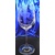 LsG Crystal Skleničky na bílé víno ručně broušené dekor Jelen dárkové balení satén Viola-883 350 ml 6 Ks.