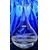 LsG-Crystal Láhev skleněná souprava na víno se skleničkami dekor Kanta dárkové balení satén dekantér-951 1500ml 550 ml 3 Ks.