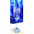 Sekt Glas/ Champagnergläser mit Blauem Stiel Hand geschliffen Rose Ella-5598 190ml 6 Stück.