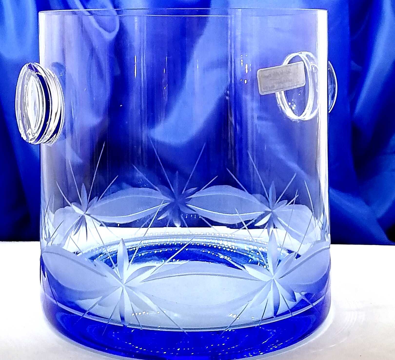 LsG-Crystal Ledák nádoba na led broušená dekor Kanta MI-104 138 x 130 mm 1Ks.
