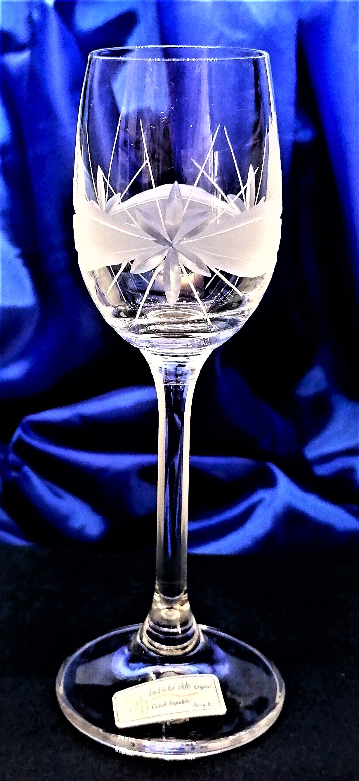 LsG-Crystal Skleničky na likér ručně broušené dekor Kanta dárkové balení Lara-223 65 ml 2 Ks.