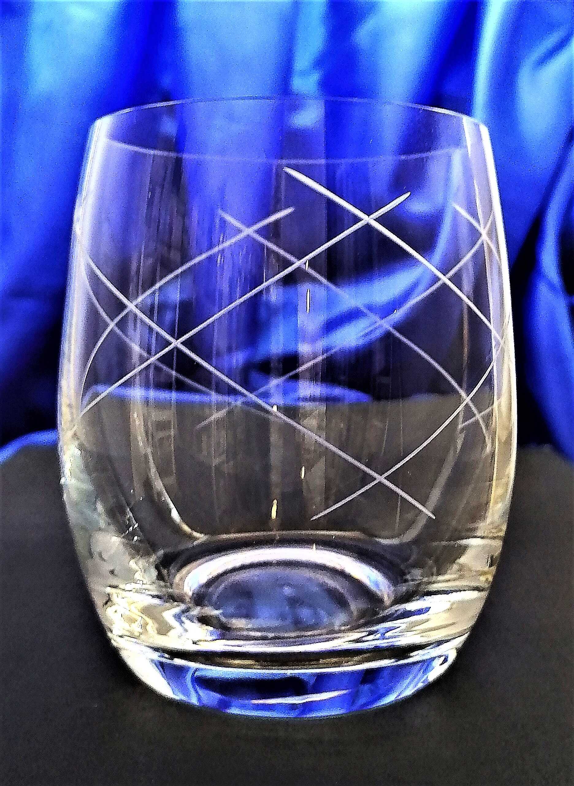 Wassergläser/ Mehrzweck Glas Hand geschliffen Muster Muster Galaxie 658 300 ml 6 Stk.