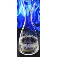 LsG-Crystal Dekantér karafa  na víno vodu ručně ryté broušené dekor dekor Kanta okrasné baleni dek-092 1250ml 1 Ks.