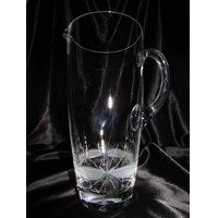 Lsg-Kristall Glas Krug Hand geschliffen Kristallglas Kante KR-088 1500 ml 1 St...