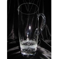 Lsg-Kristall Glas Krug Hand geschliffen Kristallglas Kante KR-088 1500 ml 1 Stück.