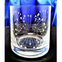 LsG-Crystal Skleničky na Whisky ručně broušené dekor Pampeliška Barline-085 28...