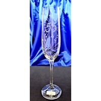 Geburtstag Glas/ Jubiläums Glas Hand geschliffen Löwenzahn J-050 200ml 1 Stk.