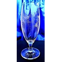 Bier Glas/ Wassergläser Hand geschliffen Muster Distel Geschenkkarton L-121 380 ml 2 Stk.