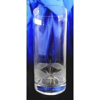 Wasser Glas/ Bier/ Longdrink/ Kristallgläser Hand geschliffen Kante VU-130 300 ml 2 Stück.