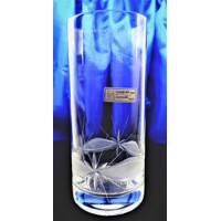 LsG-Crystal Sklenice Long drink/vodu ručně broušené dekor Kanta dárkové balení satén CX-131 300ml 6 Ks.