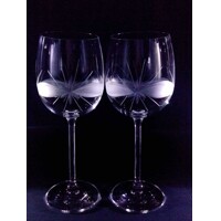 Rotwein Glas/ Weißwein Glas/ Kristallgläser Hand geschliffen Kante Geschenkkarton 111 260 ml 2 Stk.