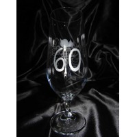 LsG-Crystal Jubilejní sklenice se jménem na pivo ručně broušená dekor Víno J-2...