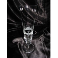 LsG-Crystal Sklenice broušené na šampus/sekt/šumivé víno dekor Kanta okrasné balení SK-320 205ml 6 Ks.