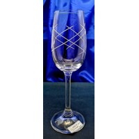 Likör Glas /Korngläser Hand geschliffen Muster Galaxie Set-349 100ml 6 Stück....