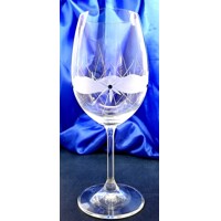 Rotweingläser/ Rotwein Glas Swarovski Hand geschliffen Muster Kante SK-s464 45...