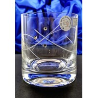 Whiskygläser/ Whisky Glas Lucia geschliffen mit Kristallen SWAROWSKI s501 280 ...