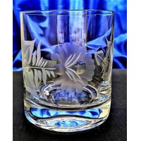 Whisky Glas/  Whiskygläser Hand geschliffen Muster Alt Rose WH-545 280 ml 6 St...