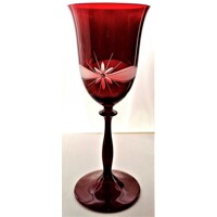 Rotwein Glas Rot/ Rotweingläser 6 x Swarovski Stein Kante Geschenkkarton Satin Nora 557 350 ml 2 Stück.