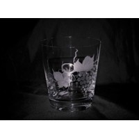 Cinzano-Gläser/ Aperitif Glas Hand geschliffen M...