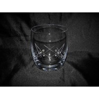 Mehrzweck Glas/ Wassegläser mit SWAROVSKI Kristallen Hand geschliffen Muster C...