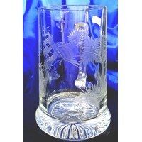 LsG-Crystal Sklenice pivní broušený půllitr dekor Tetřev original balení Joska...