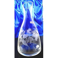 LsG-Crystal Dekantér karafa na vodu/ víno ručně broušená dekor Šípek originál balení L-683 1200 ml 1 Ks.