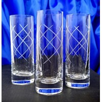 LsG Crystal Skleničky na Longdrink ručně broušené dekor Galaxie originál balení Barline-654 300ml 6 Ks.