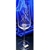 Sektgläser Swarovski Kristall Hand geschliffen Muster Karla Geschenkkarton 669 220 ml 2 Stk.