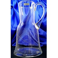 LsG-Crystal sklo Džbán skleněný na vodu/ pivo/ víno broušený/ rytý dekor Galaxie KR-691 1500 ml 1 Ks.