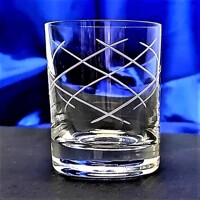 Whisky Kristallgläser Hand geschliffen Muster Ga...