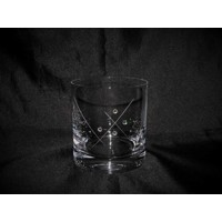 LsG-Crystal Skleničky na Whisky 24 x Swarovski krystal ručně broušené dekor Karla dárkové balení Barline 782 280 ml 6 Ks.