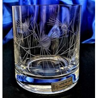 Whiskygläser/ Whisky Glas Muster Distel Hand geschliffen Wh-838 280 ml 6 Stk.