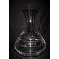 Karaffe/ Dekanter 9 x SWAROVSKI Kristall Hand ge...
